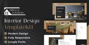 Hillcrest - Interior Design是一个主题的WordPress模板。官方正版 + 可商用。可快速创建B2B网站、B2C商城、展示型网站、询盘型网站、营销型网站；适用于中文网站、英文网站、多语言网站。国内企业、外贸公司均可选择。