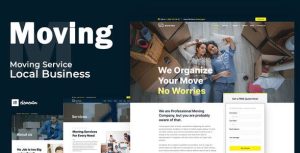Moving Service - Local Business是一个主题的WordPress模板。官方正版 + 可商用。可快速创建B2B网站、B2C商城、展示型网站、询盘型网站、营销型网站；适用于中文网站、英文网站、多语言网站。国内企业、外贸公司均可选择。