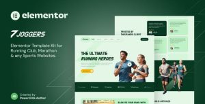 Joggers – Marathon Running Club & Sports Events是一个主题的WordPress模板。官方正版 + 可商用。可快速创建B2B网站、B2C商城、展示型网站、询盘型网站、营销型网站；适用于中文网站、英文网站、多语言网站。国内企业、外贸公司均可选择。