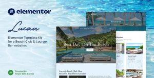 Lucan – Beach Club & Lounge Bar是一个主题的WordPress模板。官方正版 + 可商用。可快速创建B2B网站、B2C商城、展示型网站、询盘型网站、营销型网站；适用于中文网站、英文网站、多语言网站。国内企业、外贸公司均可选择。