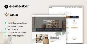 Vastu - Interior Design Service是一个主题的WordPress模板。官方正版 + 可商用。可快速创建B2B网站、B2C商城、展示型网站、询盘型网站、营销型网站；适用于中文网站、英文网站、多语言网站。国内企业、外贸公司均可选择。