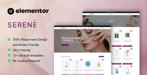 Serene - Beauty Shop & Skincare是一个主题的WordPress模板。官方正版 + 可商用。可快速创建B2B网站、B2C商城、展示型网站、询盘型网站、营销型网站；适用于中文网站、英文网站、多语言网站。国内企业、外贸公司均可选择。