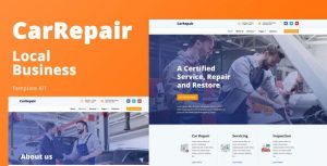 CarRepair - Local Business是一个主题的WordPress模板。官方正版 + 可商用。可快速创建B2B网站、B2C商城、展示型网站、询盘型网站、营销型网站；适用于中文网站、英文网站、多语言网站。国内企业、外贸公司均可选择。