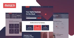 Maser - Web Design Agency是一个主题的WordPress模板。官方正版 + 可商用。可快速创建B2B网站、B2C商城、展示型网站、询盘型网站、营销型网站；适用于中文网站、英文网站、多语言网站。国内企业、外贸公司均可选择。