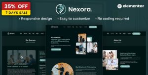 Nexora - Business Coaching是一个主题的WordPress模板。官方正版 + 可商用。可快速创建B2B网站、B2C商城、展示型网站、询盘型网站、营销型网站；适用于中文网站、英文网站、多语言网站。国内企业、外贸公司均可选择。
