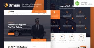 Ormas – Bodyguard & Security Agency是一个主题的WordPress模板。官方正版 + 可商用。可快速创建B2B网站、B2C商城、展示型网站、询盘型网站、营销型网站；适用于中文网站、英文网站、多语言网站。国内企业、外贸公司均可选择。