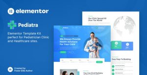 Pediatra – Pediatrician Clinic & Healthcare是一个主题的WordPress模板。官方正版 + 可商用。可快速创建B2B网站、B2C商城、展示型网站、询盘型网站、营销型网站；适用于中文网站、英文网站、多语言网站。国内企业、外贸公司均可选择。