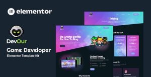 Devour - Game Developer是一个主题的WordPress模板。官方正版 + 可商用。可快速创建B2B网站、B2C商城、展示型网站、询盘型网站、营销型网站；适用于中文网站、英文网站、多语言网站。国内企业、外贸公司均可选择。