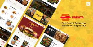 Barata - Fast Food & Burger是一个主题的WordPress模板。官方正版 + 可商用。可快速创建B2B网站、B2C商城、展示型网站、询盘型网站、营销型网站；适用于中文网站、英文网站、多语言网站。国内企业、外贸公司均可选择。