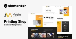 Meister - Printing Shop是一个主题的WordPress模板。官方正版 + 可商用。可快速创建B2B网站、B2C商城、展示型网站、询盘型网站、营销型网站；适用于中文网站、英文网站、多语言网站。国内企业、外贸公司均可选择。