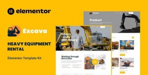 Excava - Heavy Equipment Rental是一个主题的WordPress模板。官方正版 + 可商用。可快速创建B2B网站、B2C商城、展示型网站、询盘型网站、营销型网站；适用于中文网站、英文网站、多语言网站。国内企业、外贸公司均可选择。