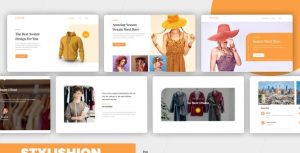 Stylishion | Fashion Store是一个主题的WordPress模板。官方正版 + 可商用。可快速创建B2B网站、B2C商城、展示型网站、询盘型网站、营销型网站；适用于中文网站、英文网站、多语言网站。国内企业、外贸公司均可选择。