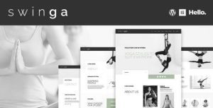 Swinga - Yoga Health Coach Fitness Studio是一个主题的WordPress模板。官方正版 + 可商用。可快速创建B2B网站、B2C商城、展示型网站、询盘型网站、营销型网站；适用于中文网站、英文网站、多语言网站。国内企业、外贸公司均可选择。